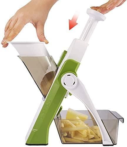 Adjustable Vegetable Slicer for Perfect Meal Prep – Stainless Steel