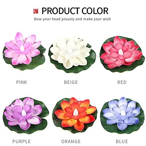 Transform Your Space with Smokeless Floating Lotus Candles & Flowers