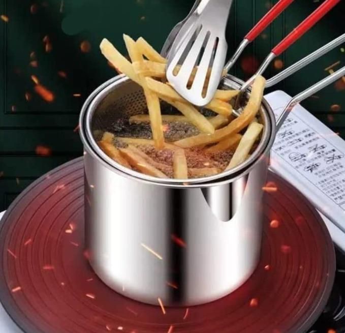Stainless Steel Deep Fryer Pot – Perfect Frying, Every Time