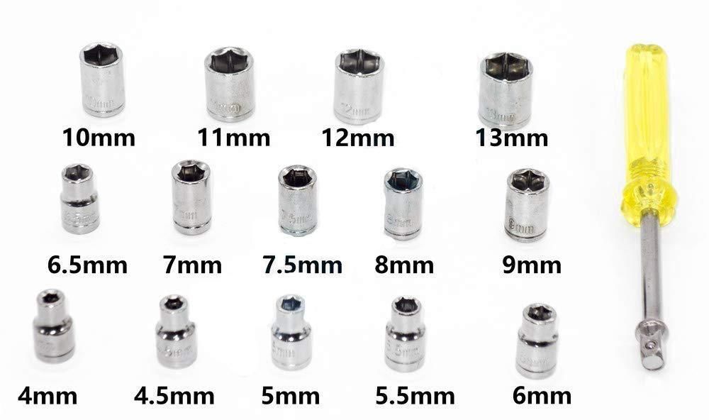 Multipurpose 40-in-1 Screwdriver Socket & Bit Tool Kit - Versatile Repair Set