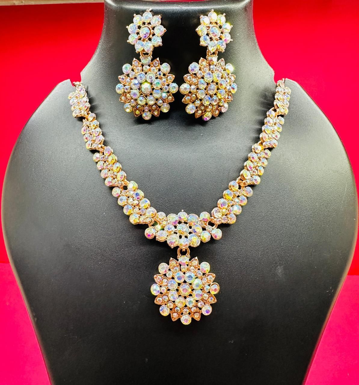 Austrian Diamond Jewellery Set (Set of 3) - noQMall