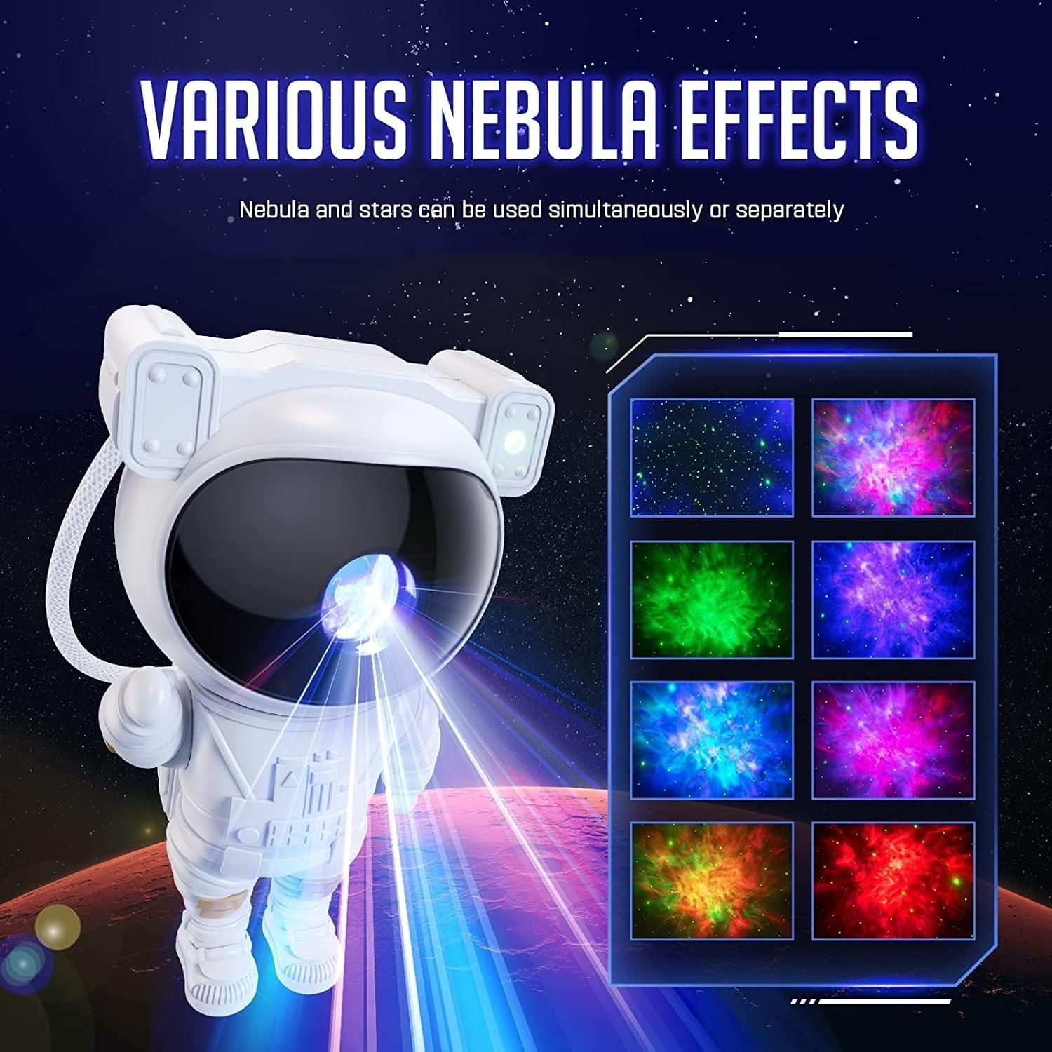 Astronaut Galaxy Projector with 360° Magnetic Head & Remote Control - noQMall