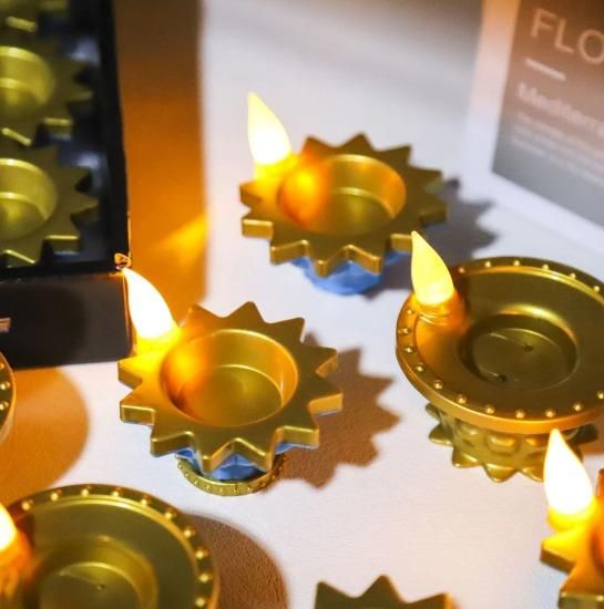 Water Pouring Diya LED Light – Festive & Elegant Lighting Solution