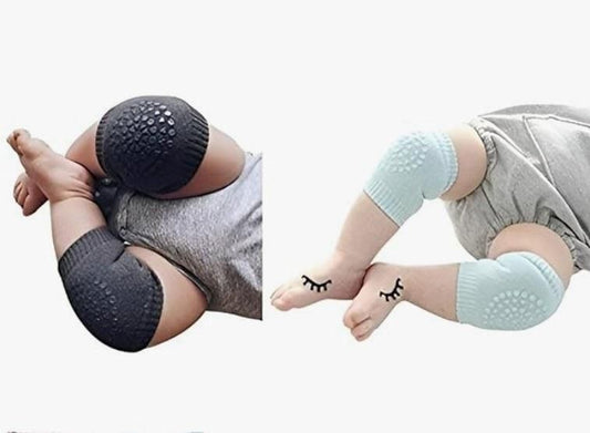 2 Pair Baby Knee Pad for Safety Crawling - Soft & Protective