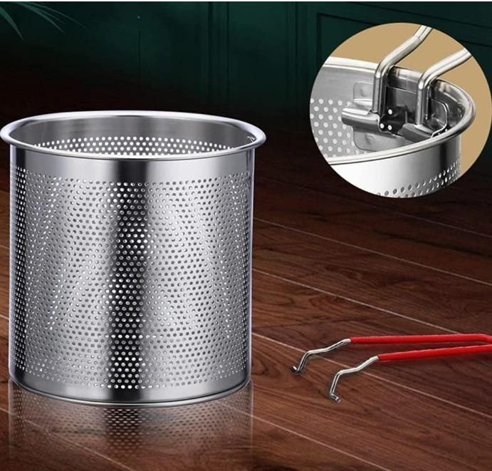 Stainless Steel Deep Fryer Pot – Perfect Frying, Every Time
