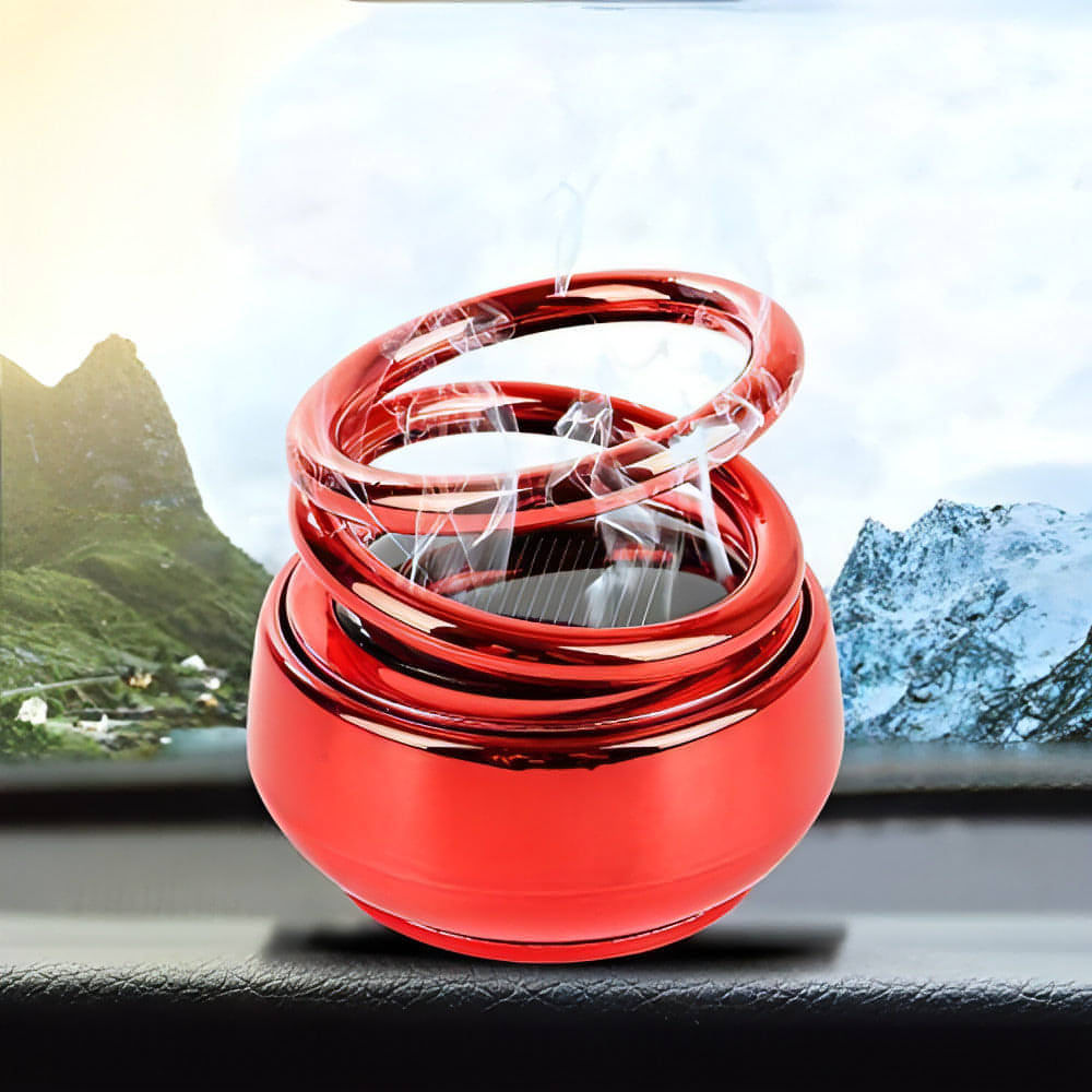 Car Aroma Diffuser Air Freshener - Solar Powered - noQMall