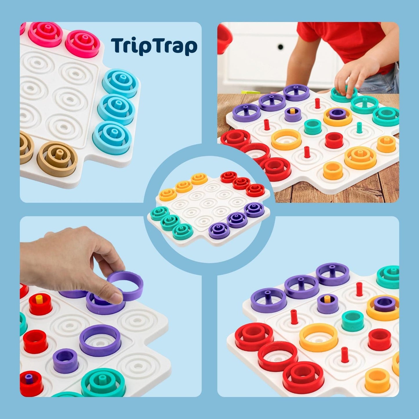 Trip Trap - 3D Educational Puzzle Game for Kids and Families