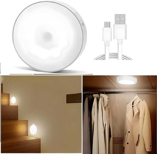 Motion Sensor Light with USB Charging | Wireless LED Night Light