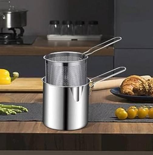 Stainless Steel Deep Fryer Pot – Perfect Frying, Every Time