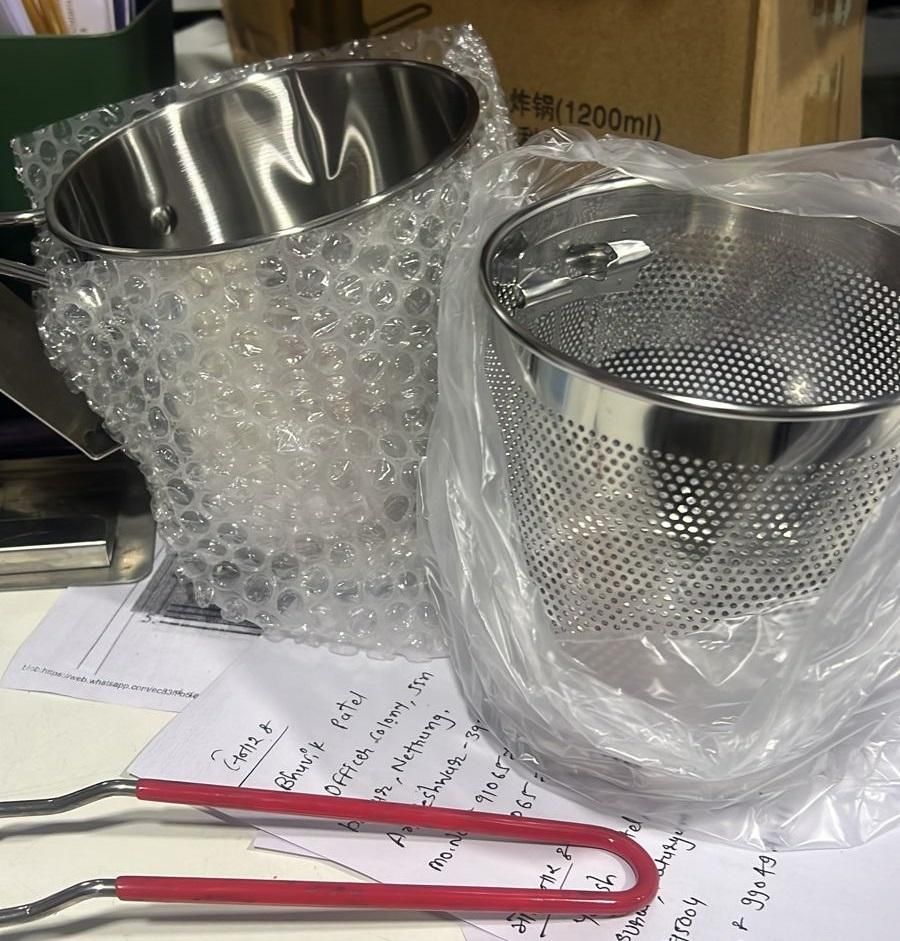 Stainless Steel Deep Fryer Pot – Perfect Frying, Every Time