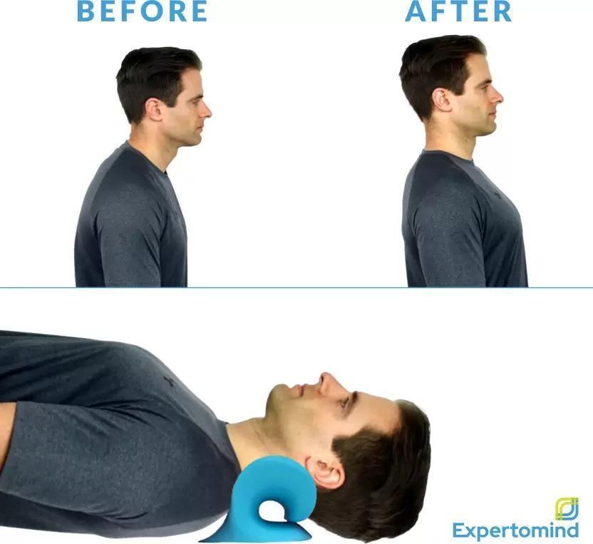 Expertomind Neck Relaxer | Cervical Pillow for Pain Relief & Support