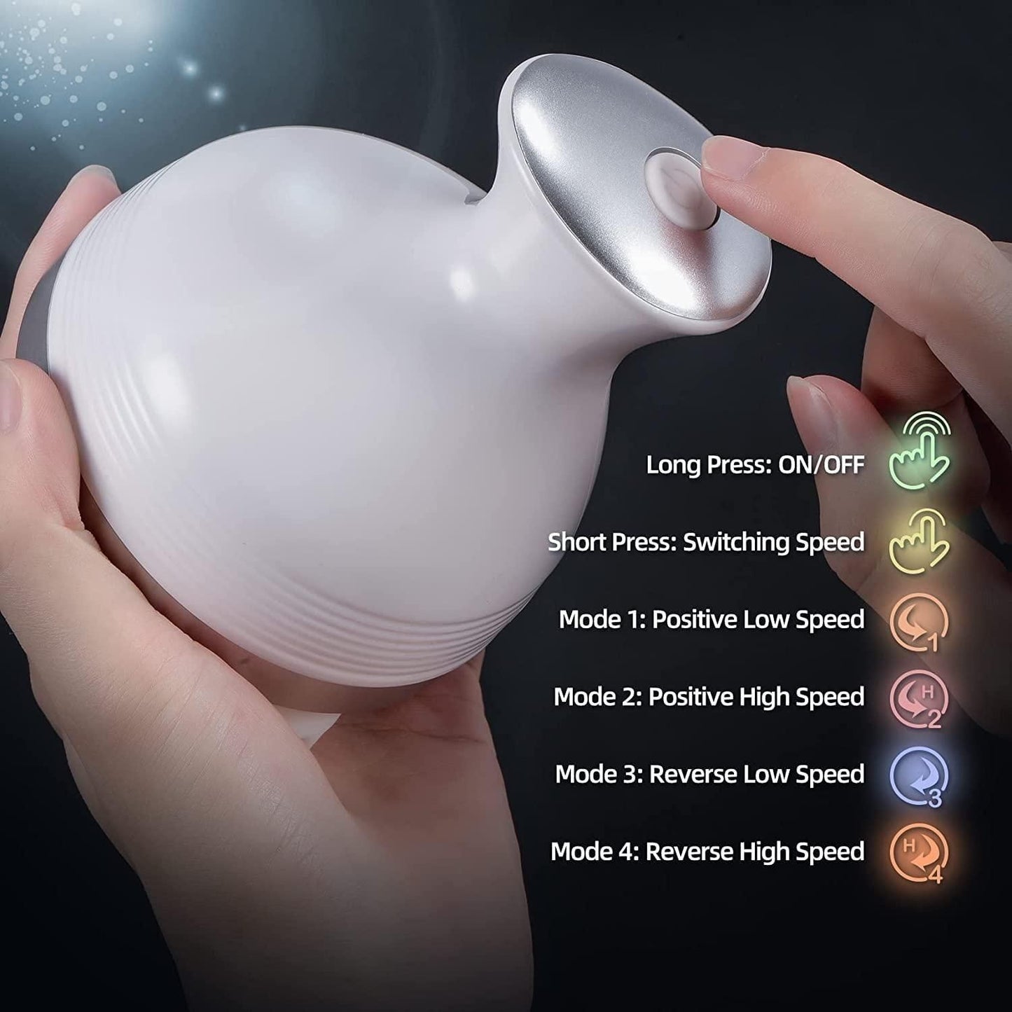 Electric Scalp Massager - Relaxation at Your Fingertips!