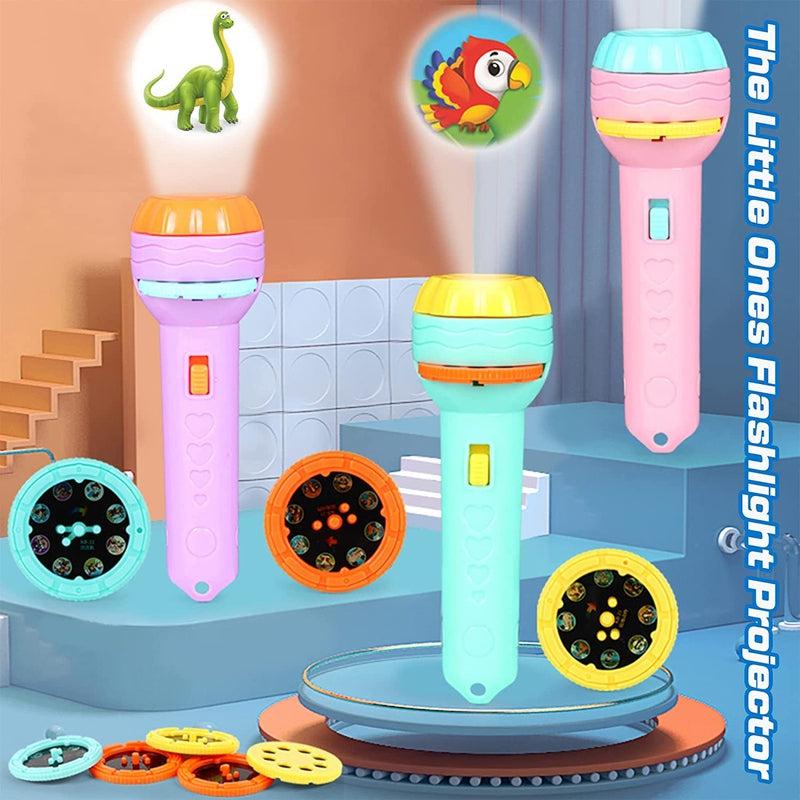 Interactive Slide Flashlight Torch - Kids Educational Learning Toy