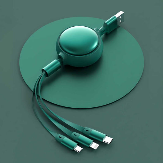 3 in 1 Charging Data Cable | Universal Multi-Device Charger
