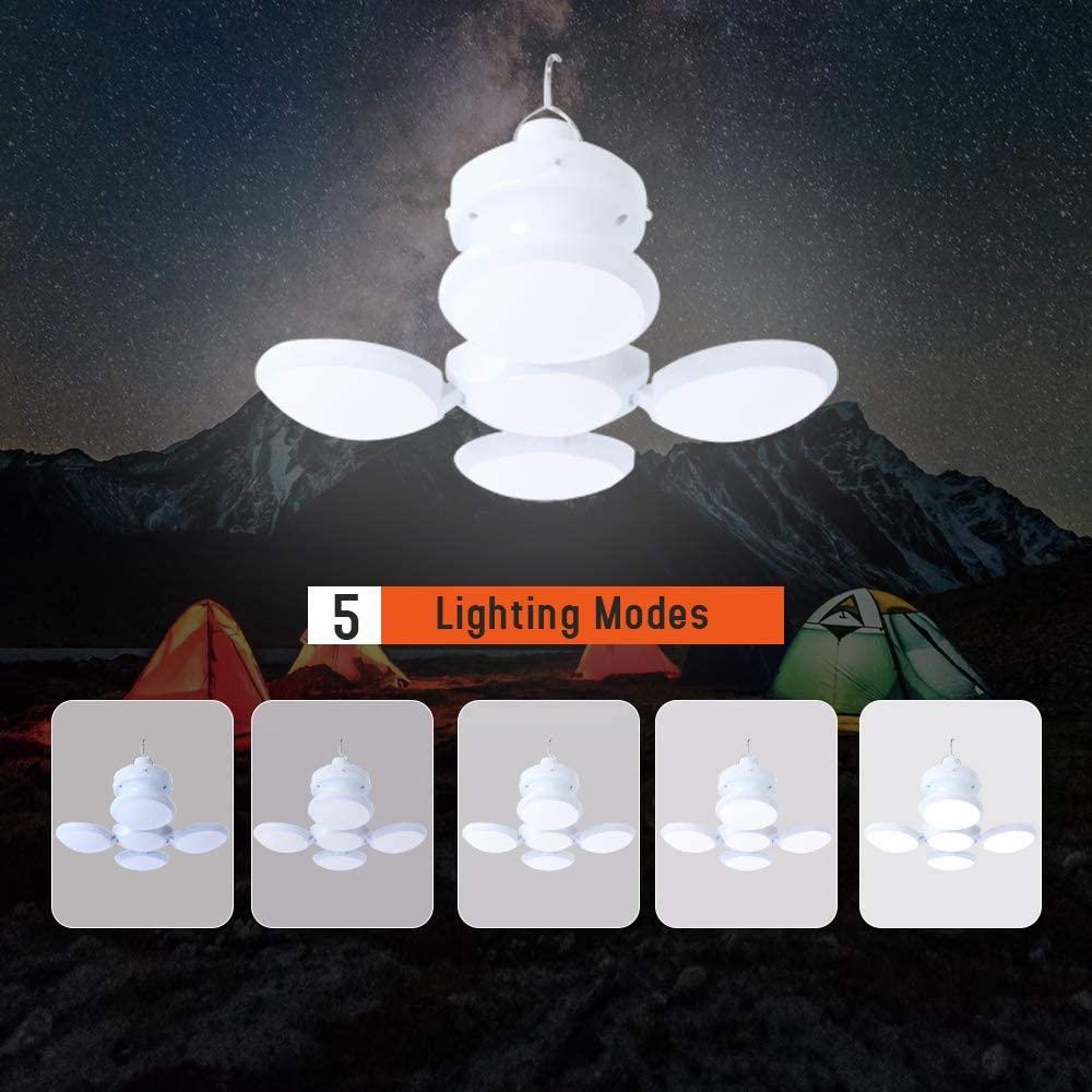 Emergency 15W Solar Light | Rechargeable LED Lantern with 5 Modes