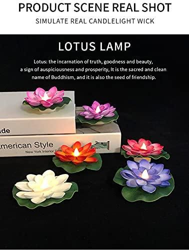 Transform Your Space with Smokeless Floating Lotus Candles & Flowers