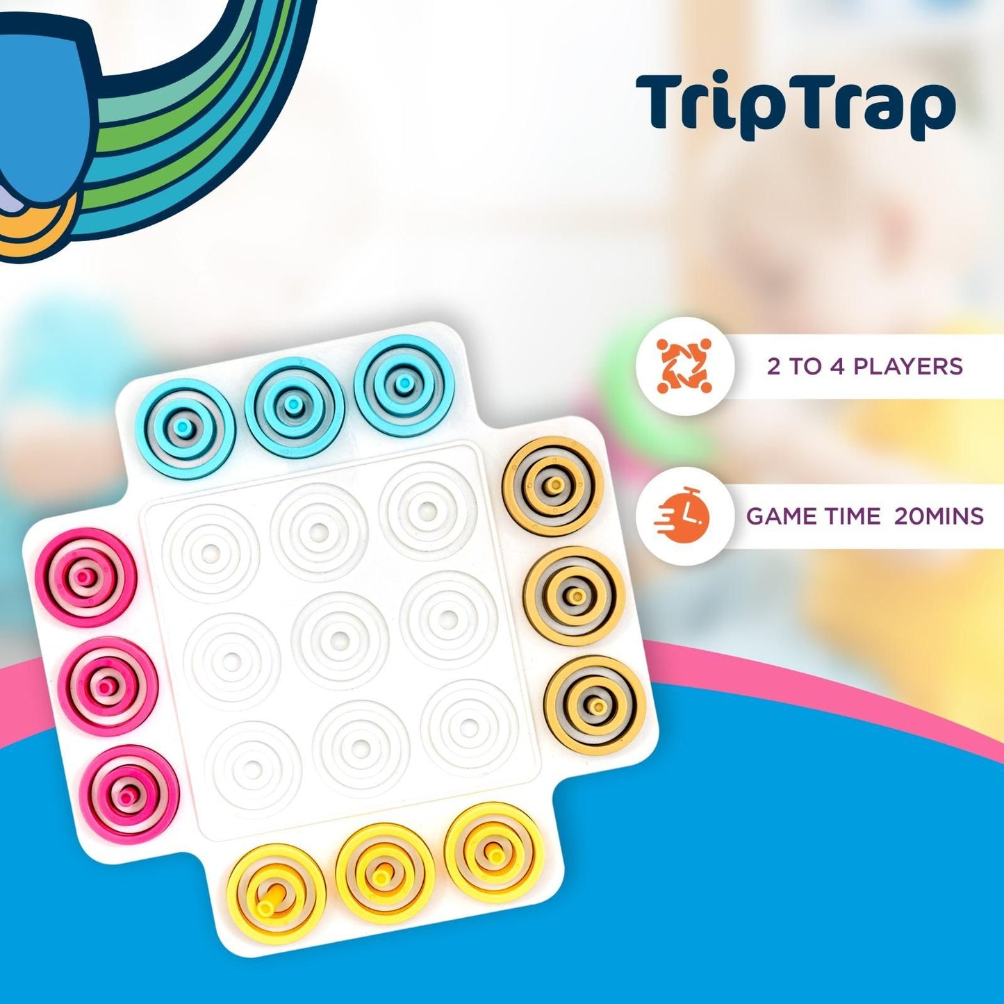 Trip Trap - 3D Educational Puzzle Game for Kids and Families