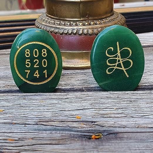GEMS Natural Zibu Symbol Stone Good Luck