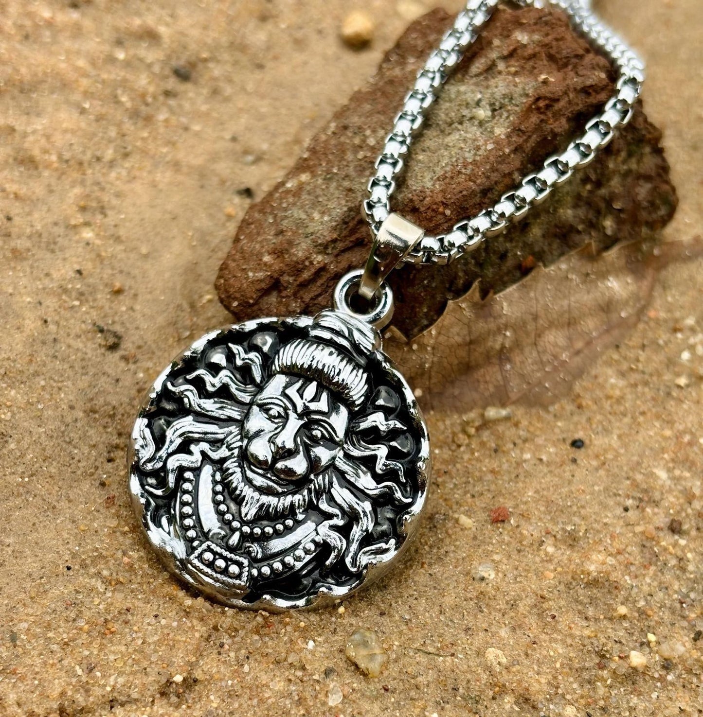 Lord Hanuman Chain with Pendant – Pack of 4 Divine Blessings