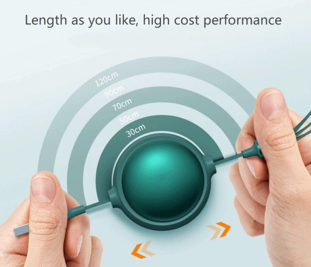 3 in 1 Charging Data Cable | Universal Multi-Device Charger