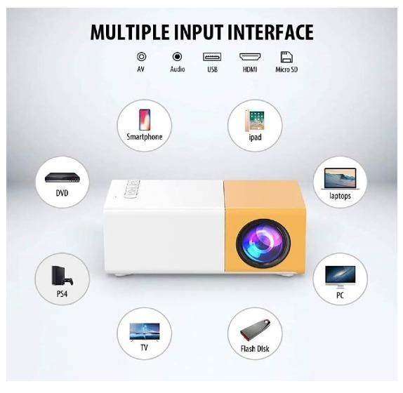 Portable Mini Projector – Bring Cinema Home, Anytime! 🎥✨