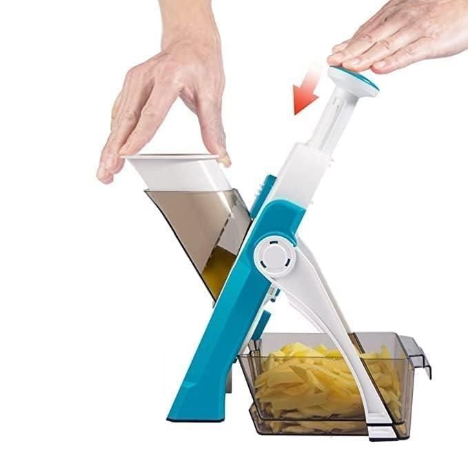 Adjustable Vegetable Slicer for Perfect Meal Prep – Stainless Steel