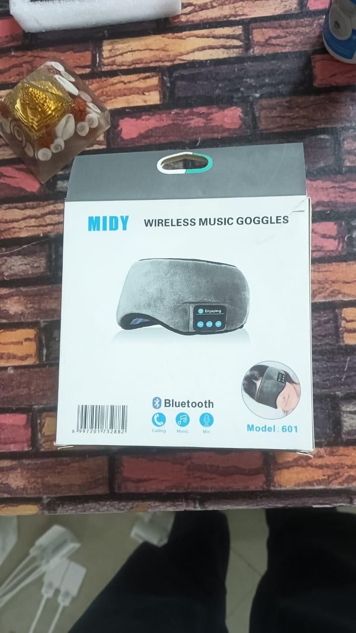 Wireless Bluetooth Eye Mask with Music – Enhance Your Sleep Experience