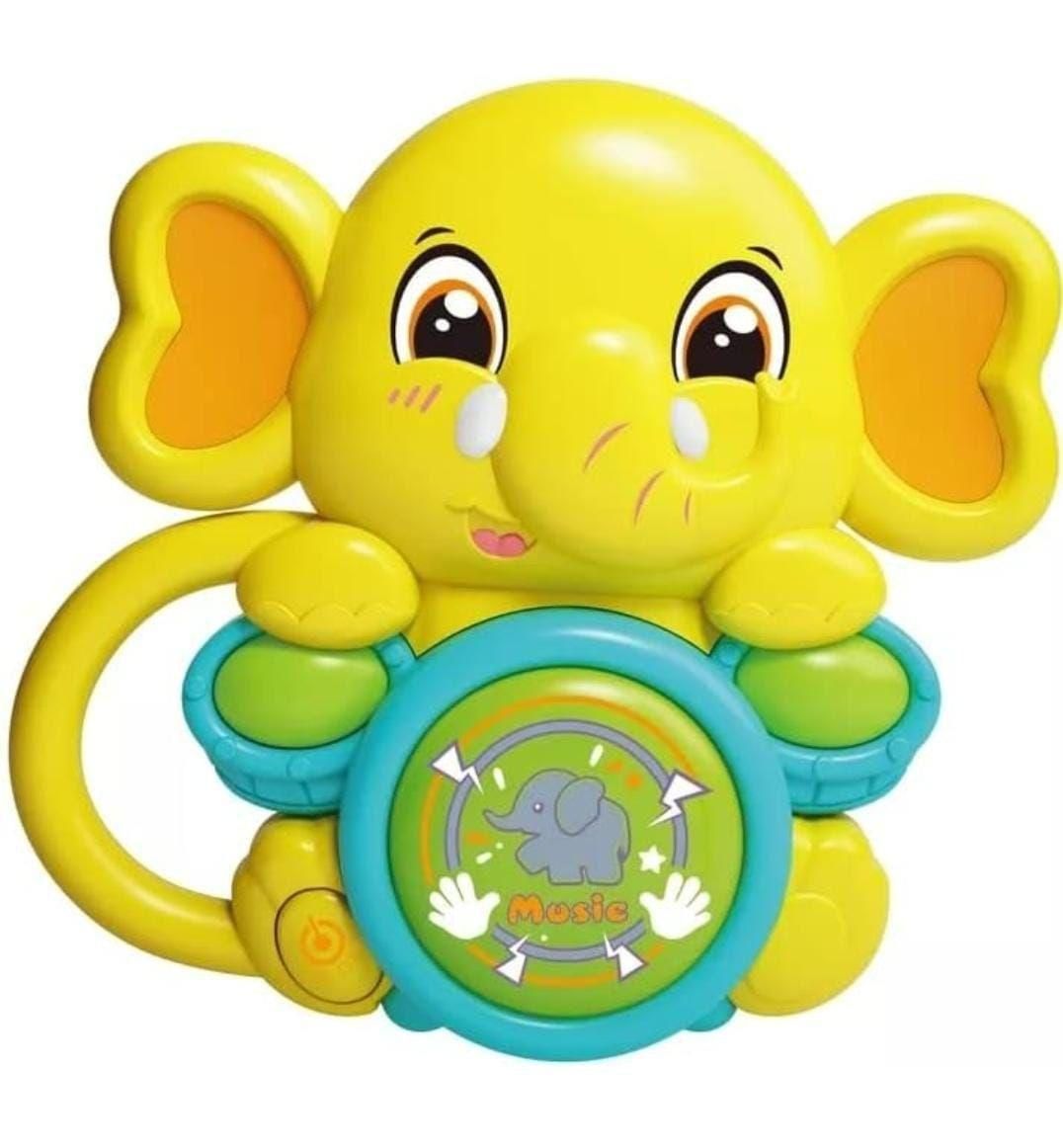 Elephant Musical Instrument Drum Toy for Kids – Fun & Educational