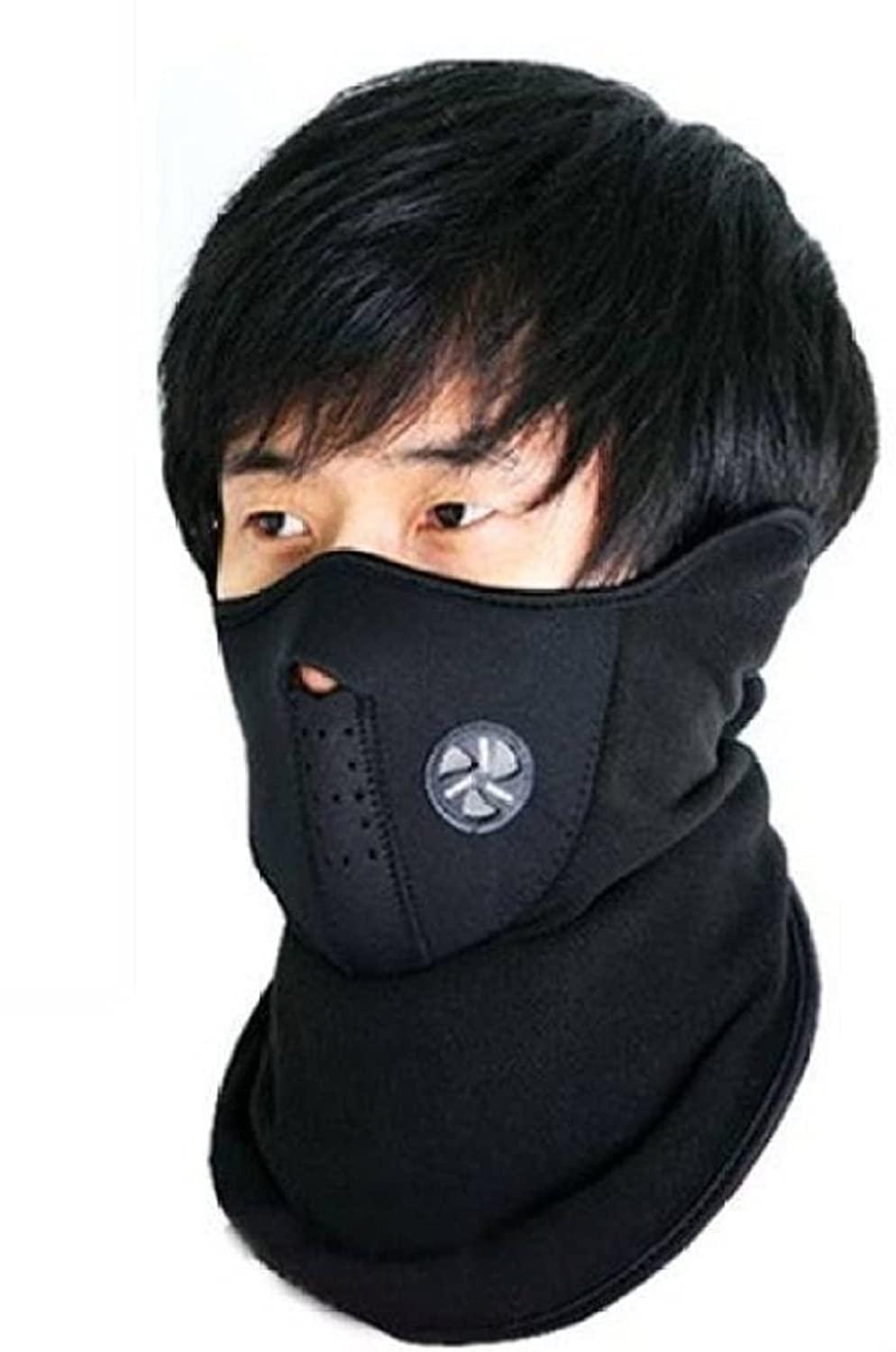 Men’s Neoprance Reusable Motorcycle Balaclava Mask – UV & Dust Protection