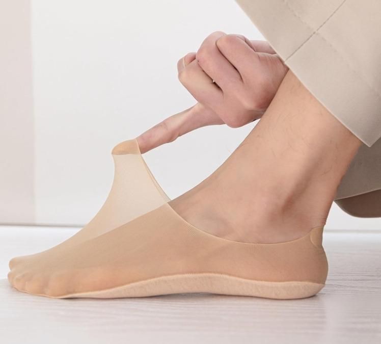 Silicone Non-Slip Invisible No Show Socks (Pack of 1) – Comfort with Style