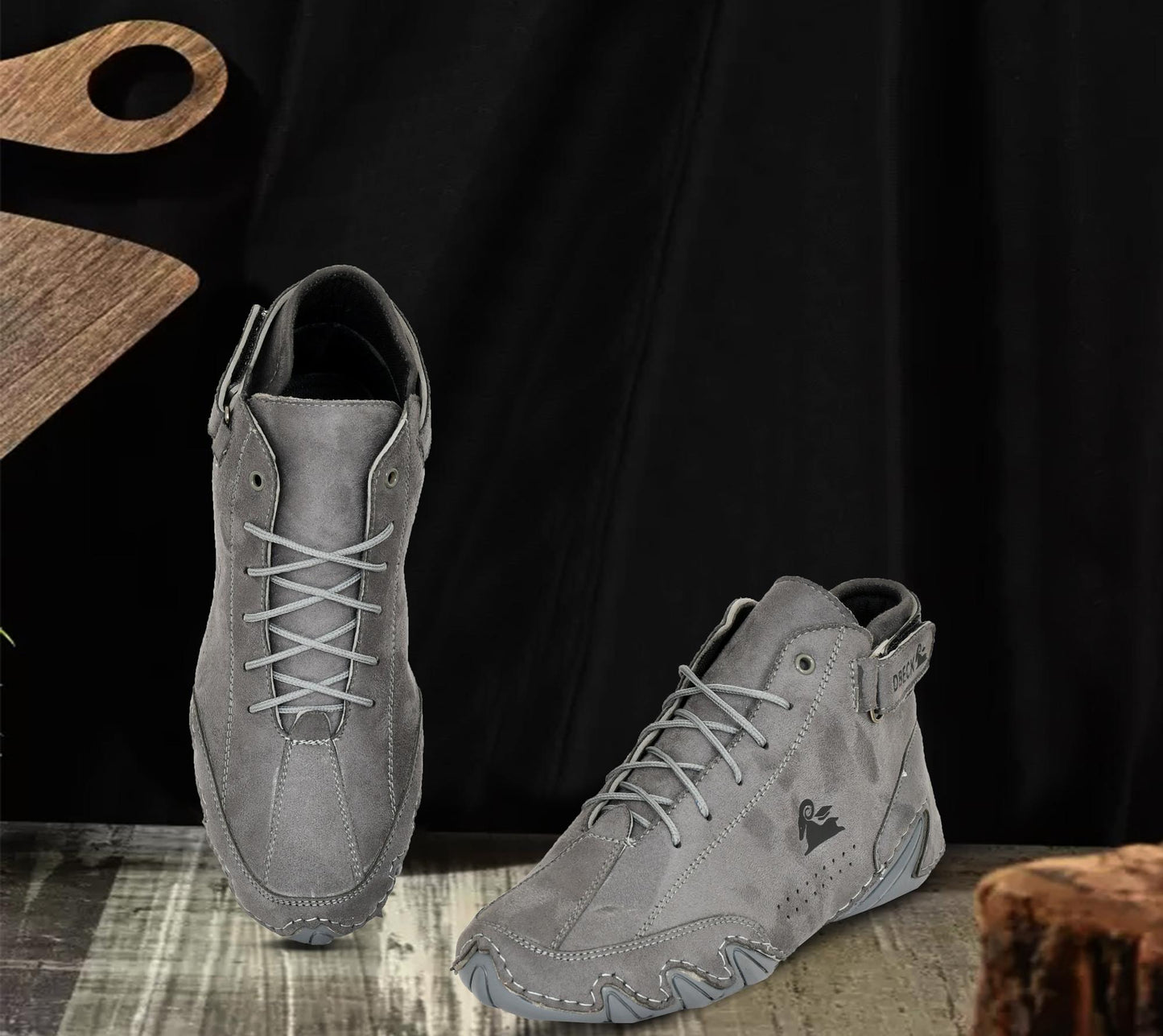 Men’s Grey Suede Casual Shoes – Style Meets Everyday Comfort