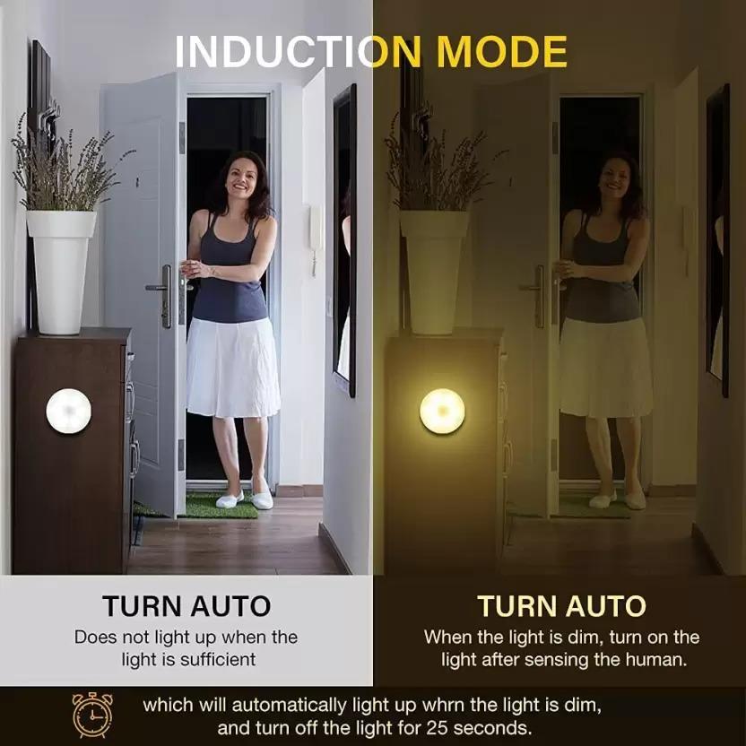 Motion Sensor Light with USB Charging | Wireless LED Night Light