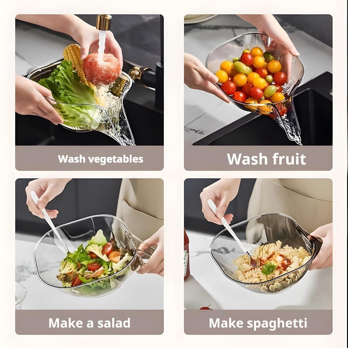 Multi-Purpose Drain Basket Funnel for Kitchen Sink – Smart & Mess-Free!