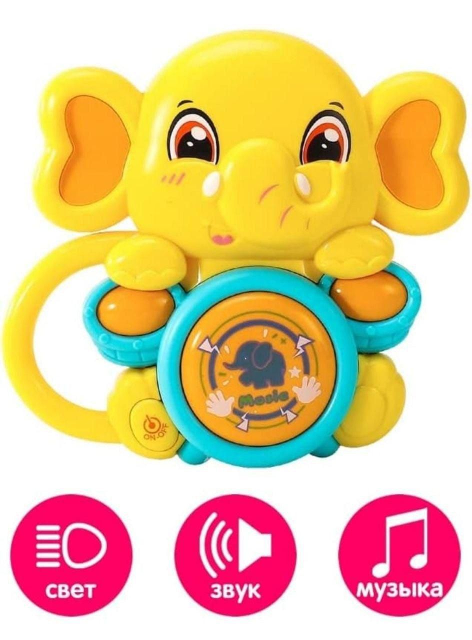 Elephant Musical Instrument Drum Toy for Kids – Fun & Educational