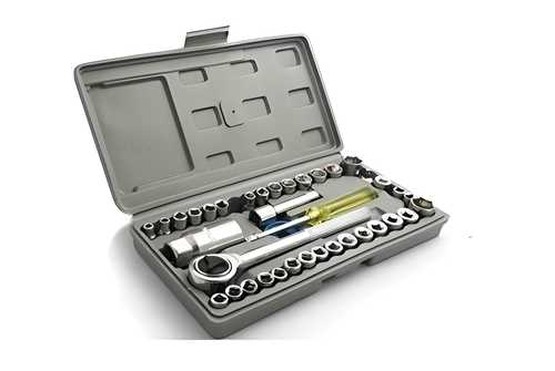 Multipurpose 40-in-1 Screwdriver Socket & Bit Tool Kit - Versatile Repair Set