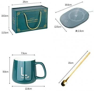 Coffee Warmer Plate- Auto On-Off Coffee Cup Warmer for Desk - noQMall