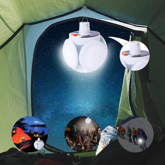 Emergency 15W Solar Light | Rechargeable LED Lantern with 5 Modes