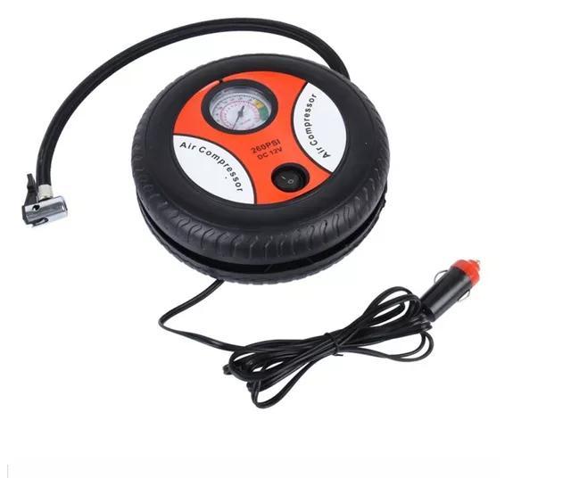Mini Foot Pump Inflator for Bike & Car | Compact Air Compressor