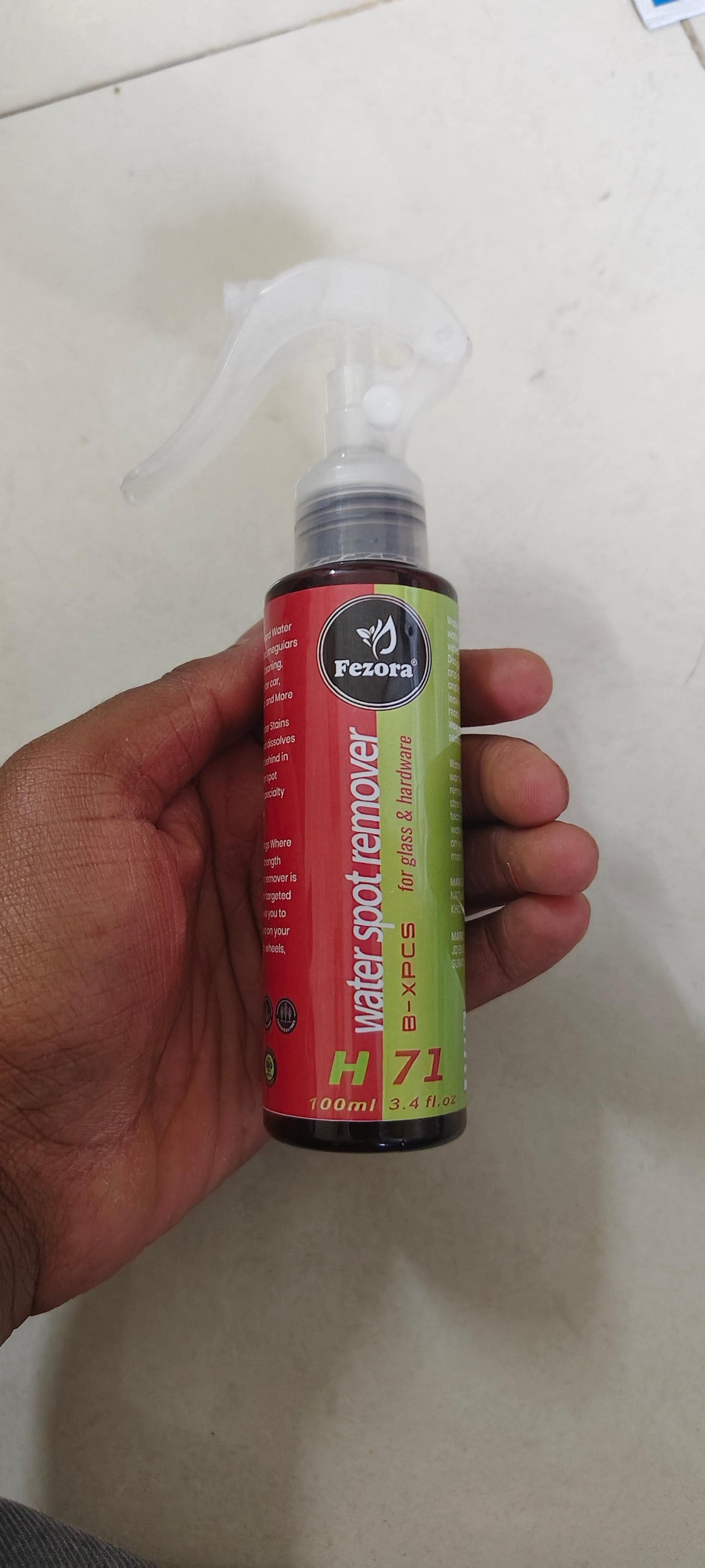 Fezora Hard Spot Remover Spray 100 ml – Effortless Stain Removal