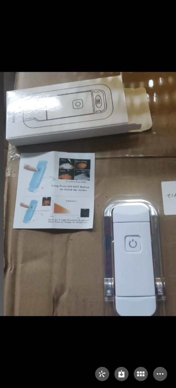 USB Rechargeable Adjustable Brightness Book Light for Eye Protection