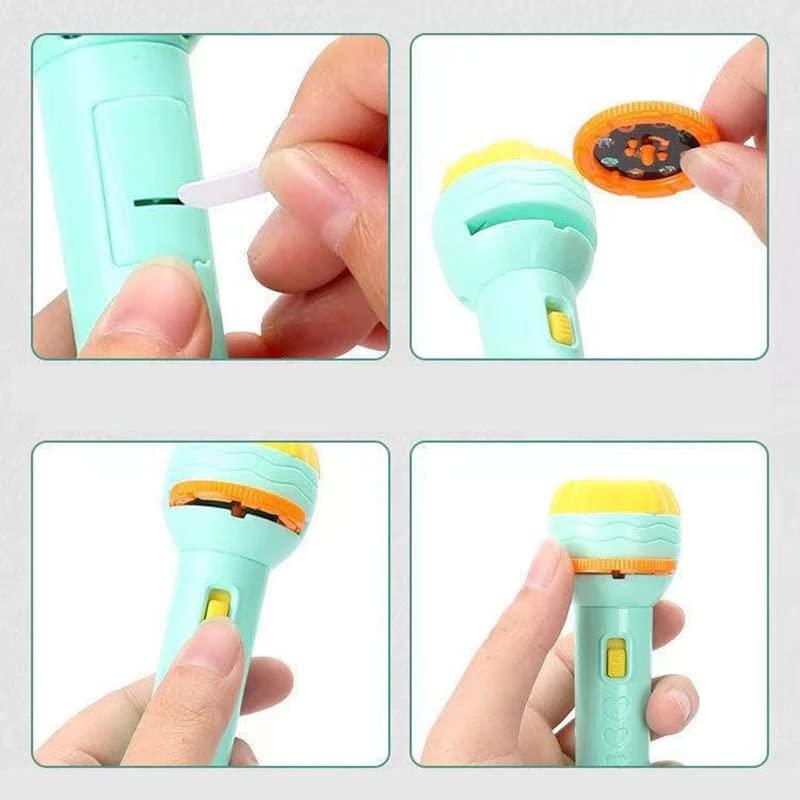 Interactive Slide Flashlight Torch - Kids Educational Learning Toy