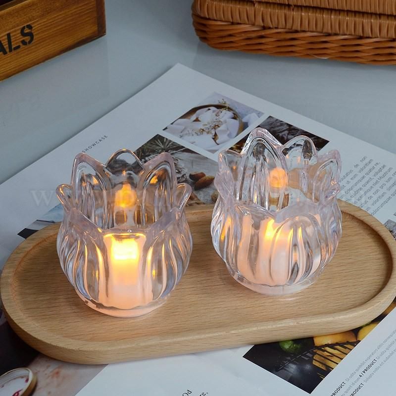 Lotus LED Tealight Oil Lamp Diya for Positive Energy & Décor