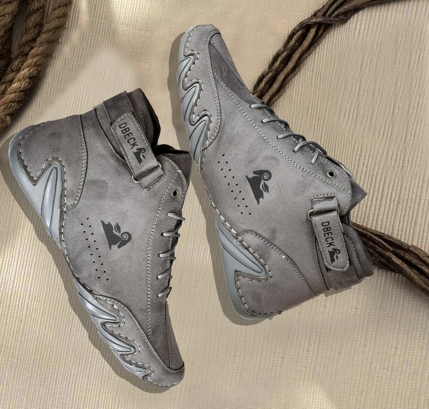 Men’s Grey Suede Casual Shoes – Style Meets Everyday Comfort