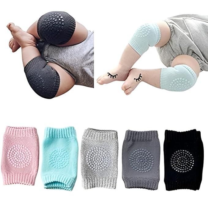 2 Pair Baby Knee Pad for Safety Crawling - Soft & Protective
