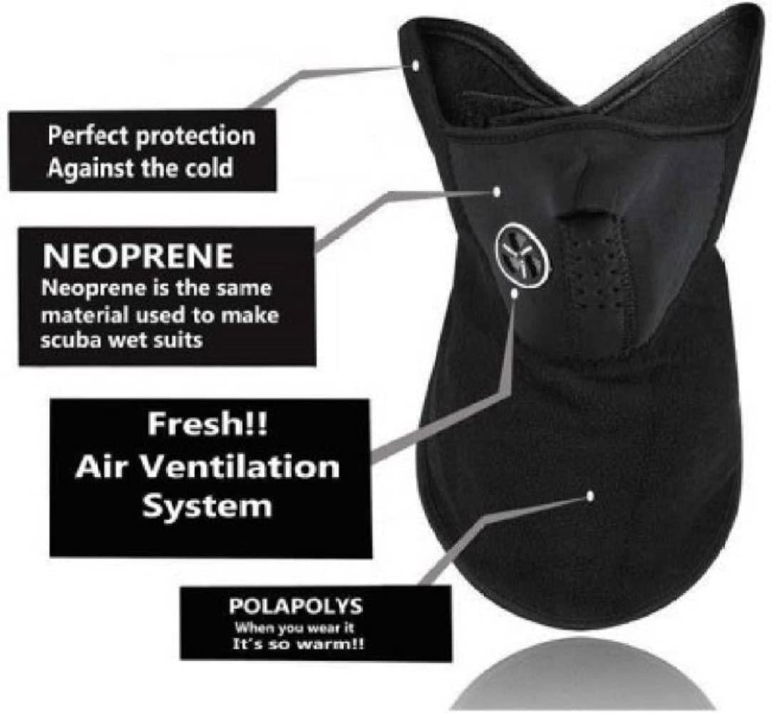 Men’s Neoprance Reusable Motorcycle Balaclava Mask – UV & Dust Protection