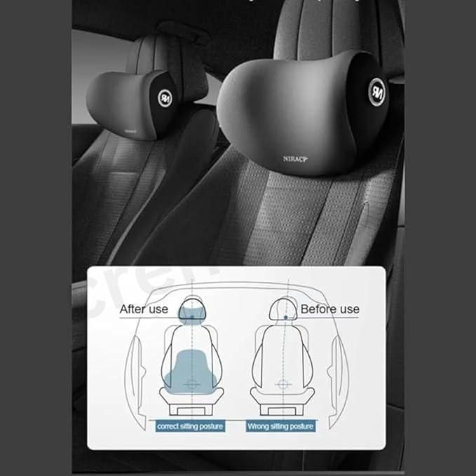 Car Neck Pillow for Neck Pain Relief Pack of 1 - noQMall