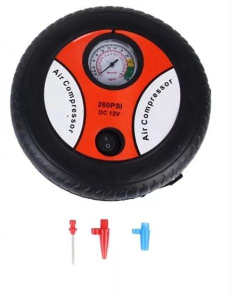 Mini Foot Pump Inflator for Bike & Car | Compact Air Compressor