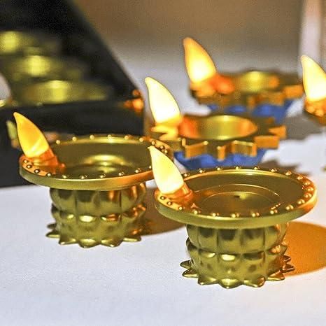 Water Pouring Diya LED Light – Festive & Elegant Lighting Solution