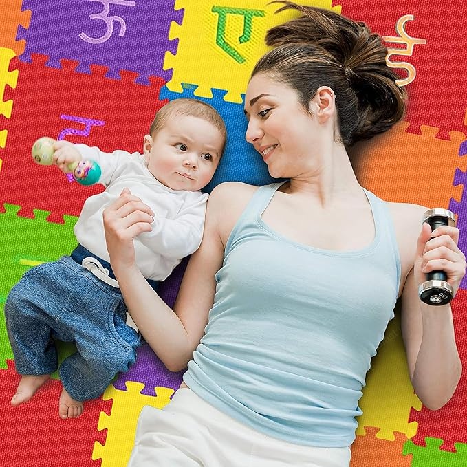 Toy Cloud 48-Piece Hindi Alphabets Mini Puzzle โ Fun Learning! ๐โจ