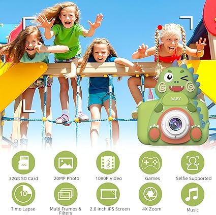 Kids Dinosaur Camera – Capture Adventures in Style! 🦖📸